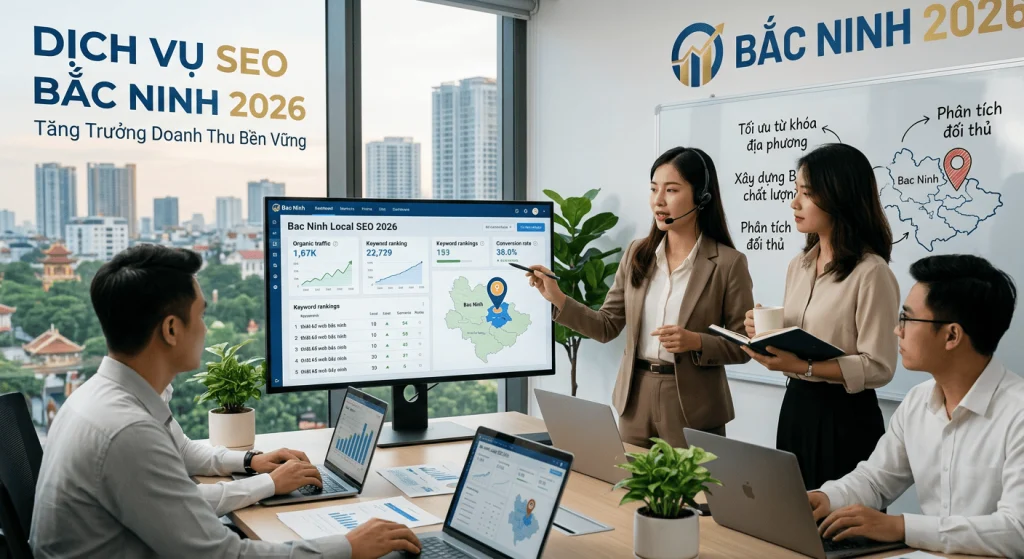 Chi phí dịch vụ SEO Bắc Ninh — bảng giá thực tế